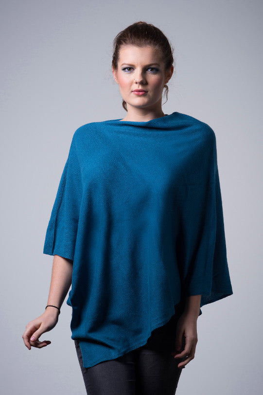 Cashmere Button Wrap - Nine Yaks